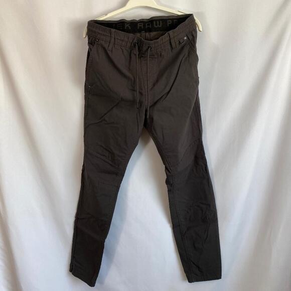 Projek Raw Men's Cargo Jogger Pants - Elastic Waist, Slim Fit, Black, Size M - Picture 1 of 16
